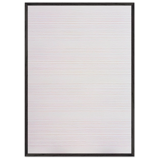 Untitled No 1 - Agnes Martin Framed Art Print – Black Wooden Frame - Default Title - -Framed Art Print