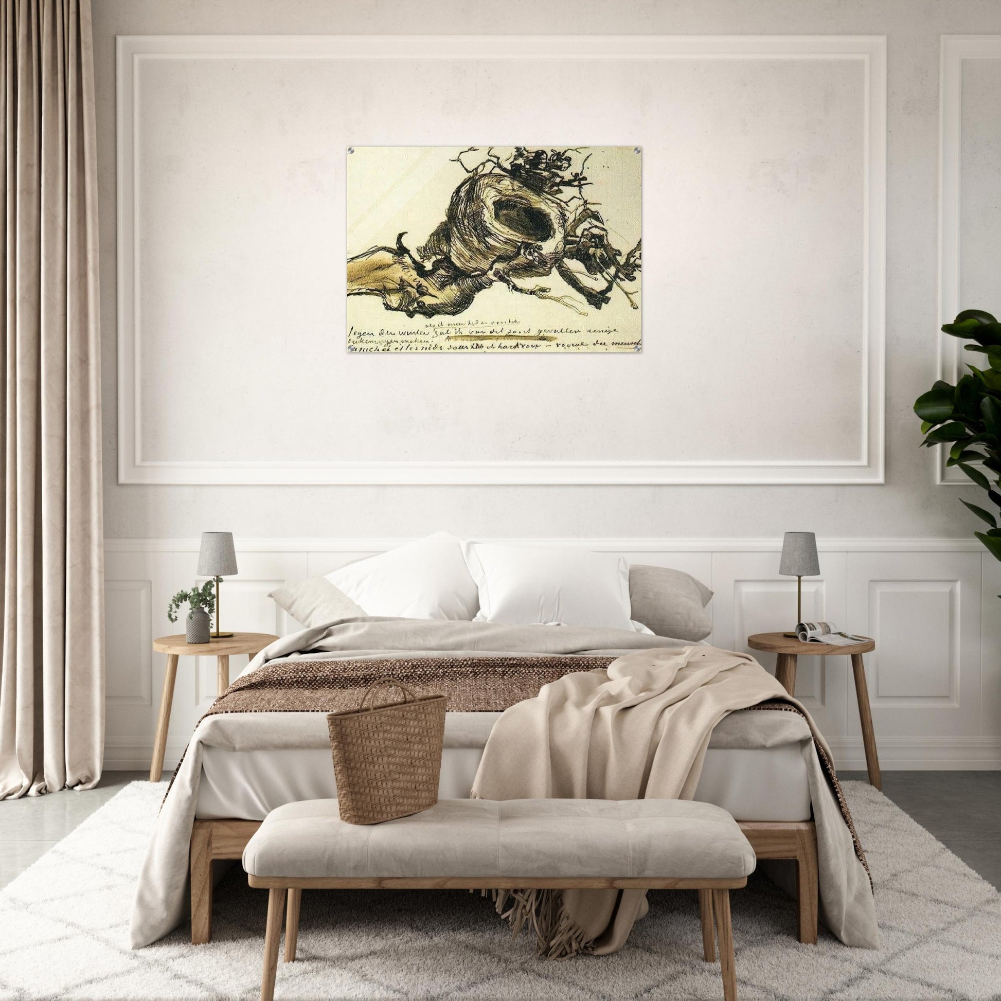 Bird's Nest - Vincent van Gogh Acrylic Print - 70x100 cm / 28x40″ inches