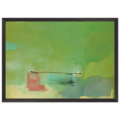 Helen Frankenthaler - Springscape - 1975 Wall art - 50x70 cm / 20x28 inches - Fine Art Poster-canvas - -