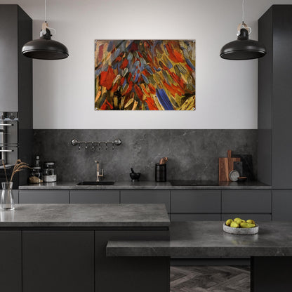 The Fourteenth of July Celebration in Paris - Vincent van Gogh Acrylic Print - 70x100 cm / 28x40″ inches | Vincent van Gogh Wall Art | Vincent van Gogh Prints