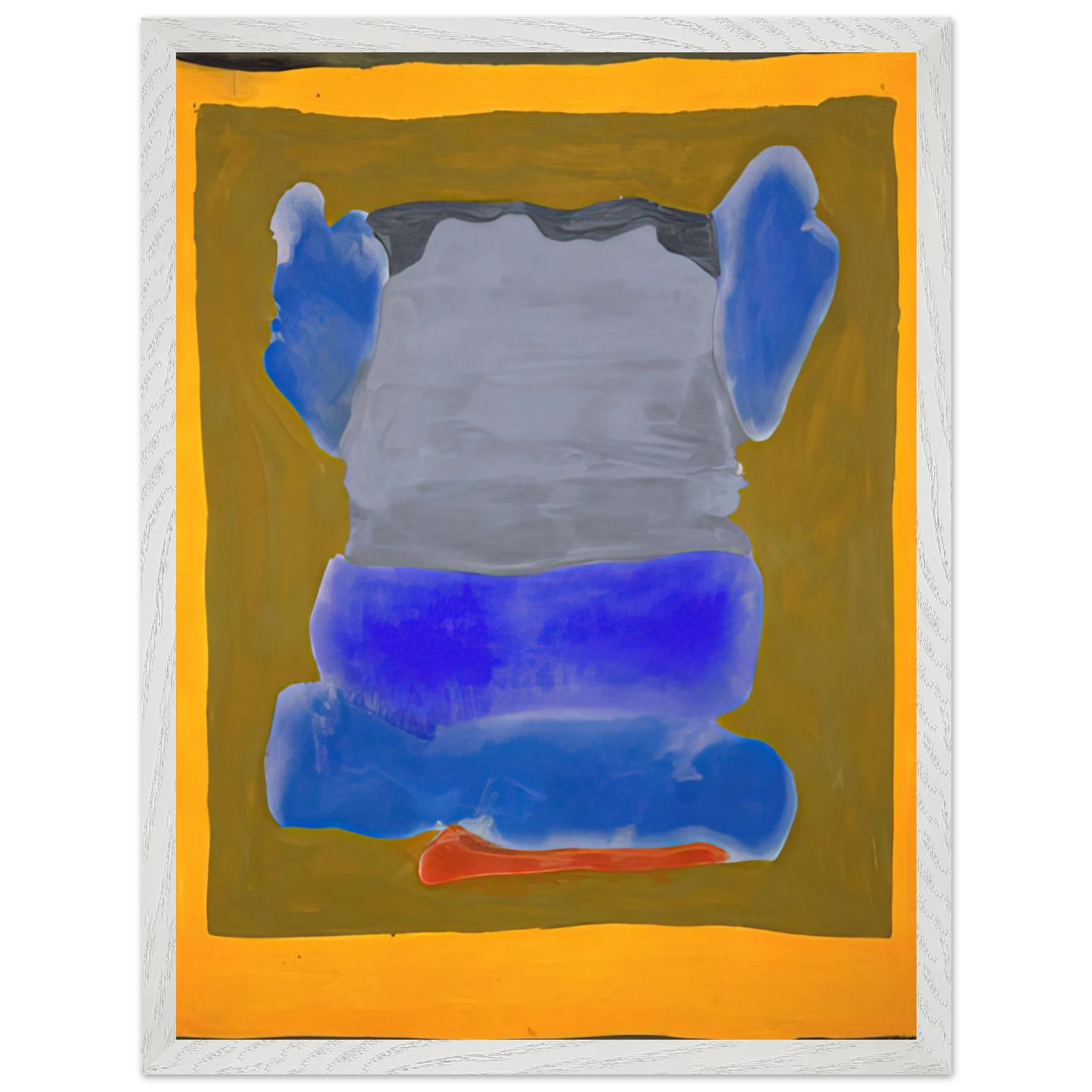 Helen Frankenthaler - Buddha s Court - 1964 Wall art - 21x29.7 cm / 8x12" - Fine Art Poster - -