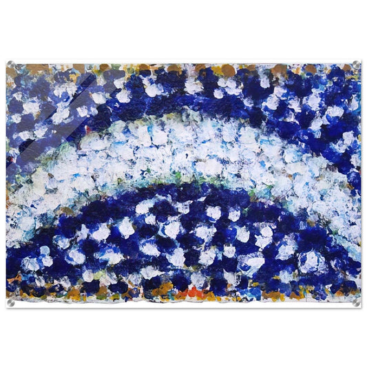 Intensive Crescent - 1985 - Richard Pousette-Dart Acrylic Print - 70x100 cm / 28x40″ inches