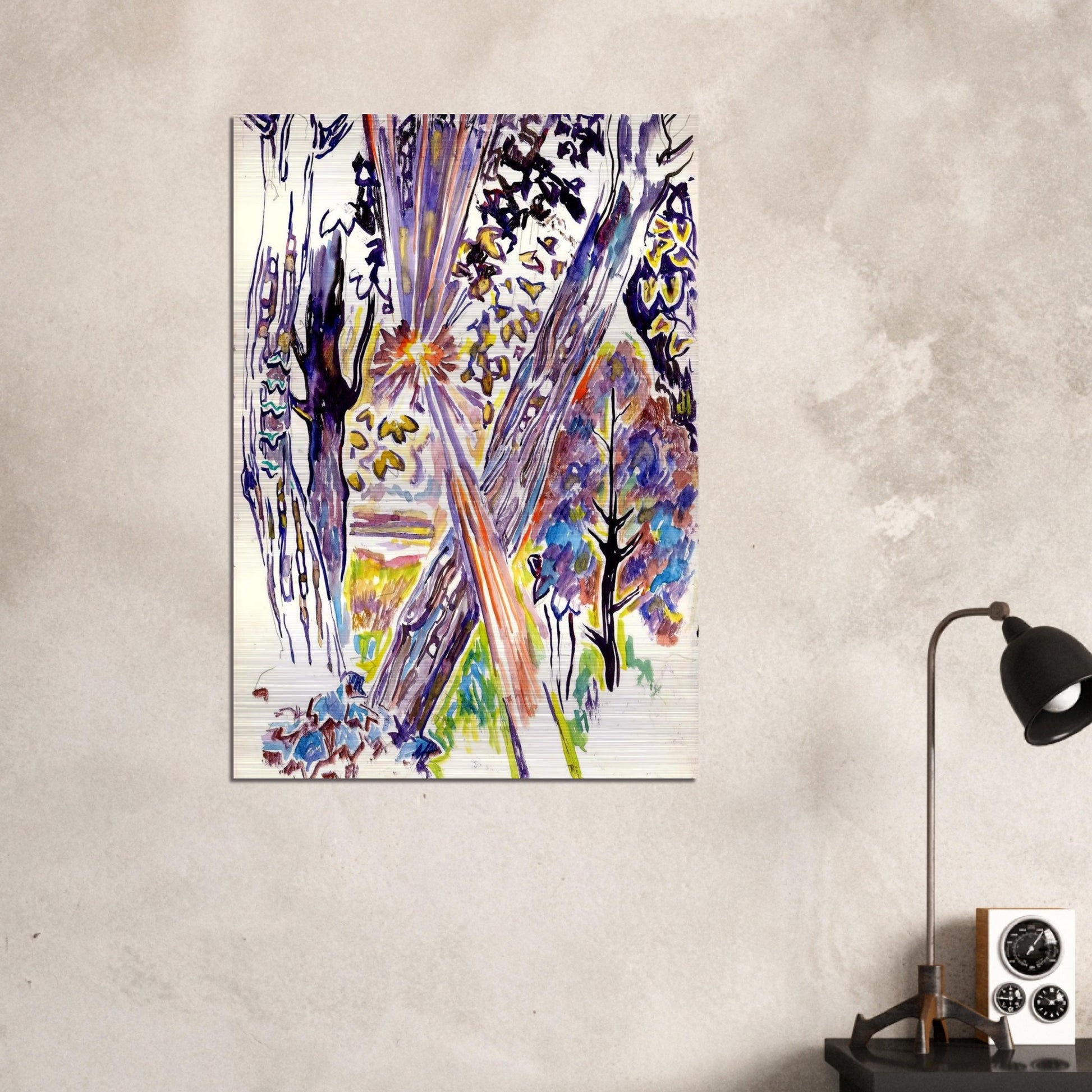 Walter Anderson - Walter Anderson Brushed Aluminum Print - 70x100 cm / 28x40 inches | Walter Anderson Aluminum Print | Walter Anderson Prints