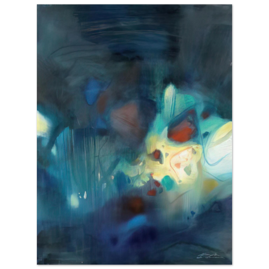 Chu teh Chun - CLAIR D OBSCURITE 1988 Fine Art Poster - Default Title