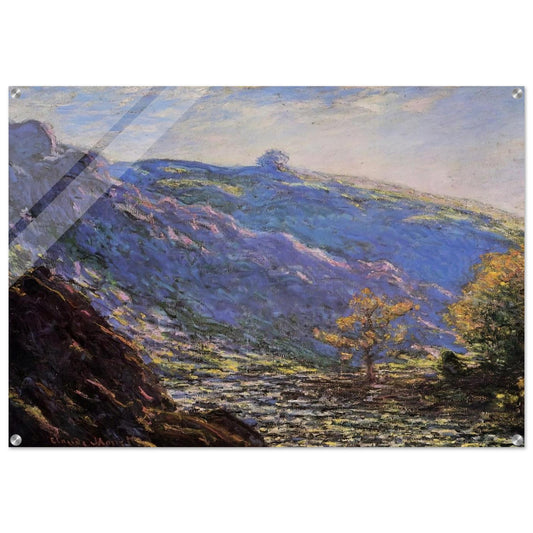 The Old Tree, Sunlight on the Petit Cruese - claude monet Acrylic Print - 70x100 cm / 28x40″ inches | claude monet Wall Art | claude monet Prints