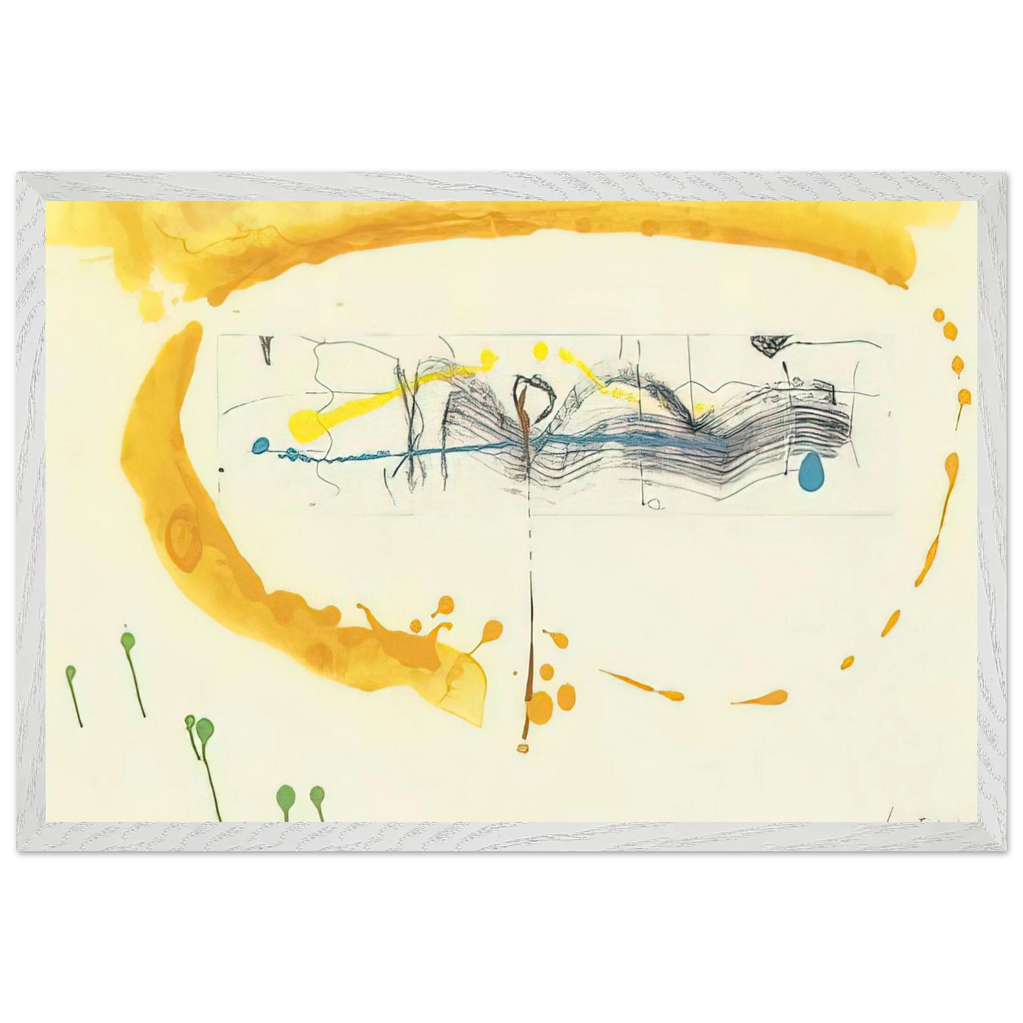 Helen Frankenthaler - Making Music - 2000 Wall art - 40x50 cm / 16x20 inches - Fine Art Poster - -