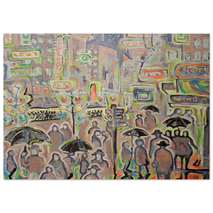 Walter Inglis Anderson - Walter Anderson Wall art - 20x25 cm / 8x10 inches - Premium Wooden Framed Poster With Fine Art Paper - Black frame