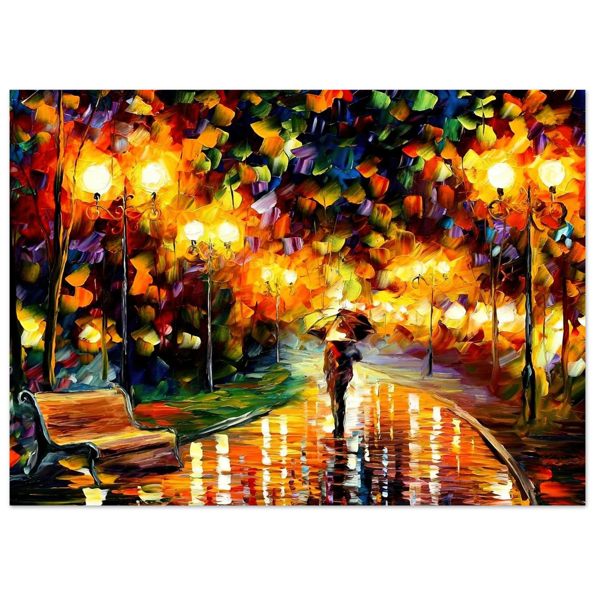 Leonid Afremov - Leonid Afremov Fine Art Poster - 75x100 cm / 30x40 inches