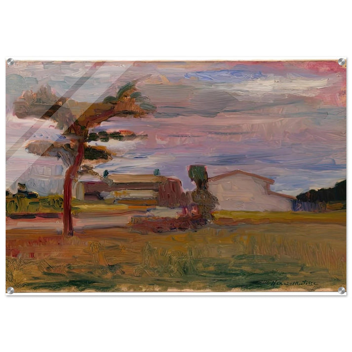 CORSICAN LANDSCAPE 1898 - Henri Matisse Acrylic Print - 70x100 cm / 28x40″ inches