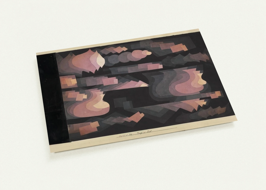 ADD IN RED 1921 By Paul Klee Pack of 10 Post Cards | Paul Klee Post Cards | A6 (10.5 x 14.8 cm) - 4.1 x 5.8 inches