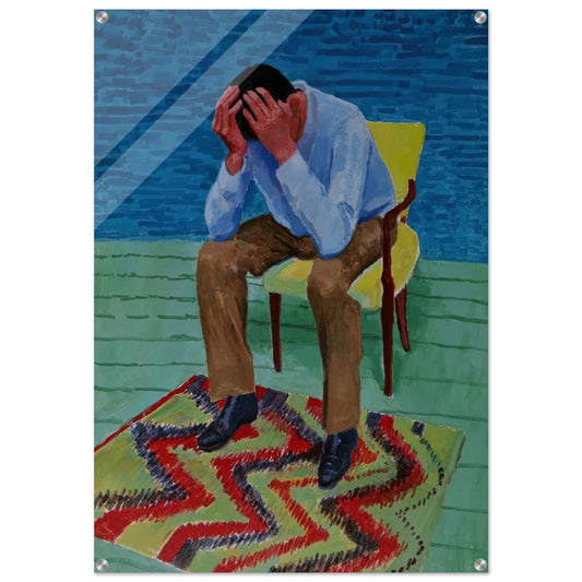 David Hockney - David Hockney Acrylic Print - 70x100 cm / 28x40″ inches | David Hockney Wall Art | David Hockney Prints