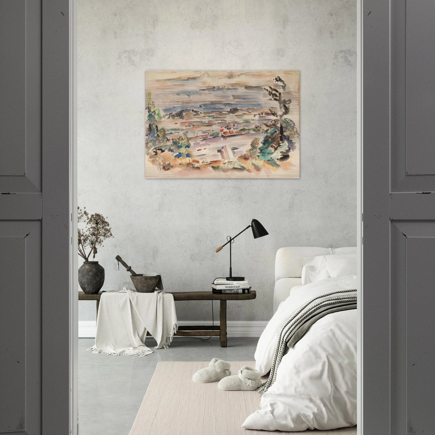 Untitled - 1929 - Mark Rothko Brushed Aluminum Print - 70x100 cm / 28x40 inches | Mark Rothko Aluminum Print | Mark Rothko Prints