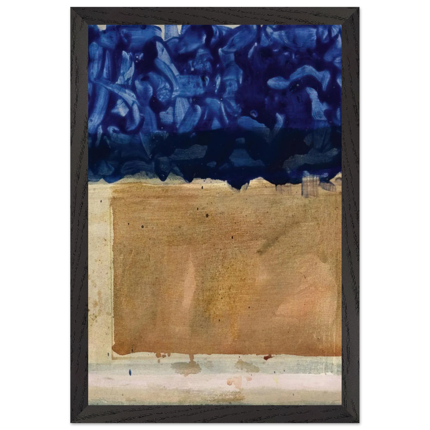 Helen Frankenthaler - Shoreline - 1952 Wall art - 70x70 cm / 28x28 inches - Fine Art Poster - -