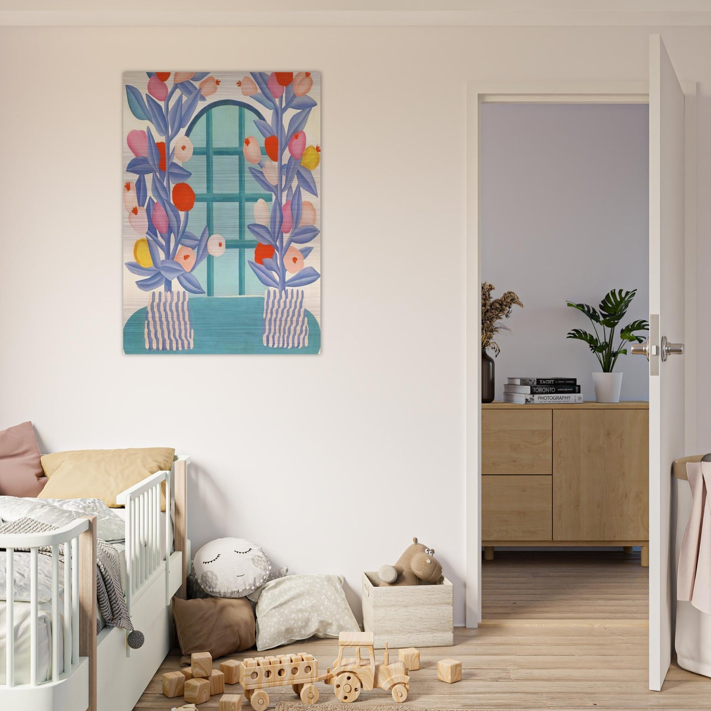 Romance - Tarsila do Amaral Brushed Aluminum Print - 70x100 cm / 28x40 inches | Tarsila do Amaral Aluminum Print | Tarsila do Amaral Prints