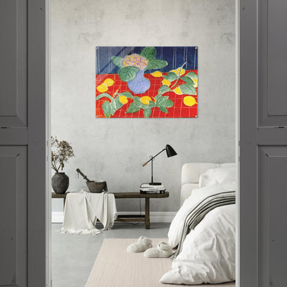 LEMONS AND SAXIFRAGES 1943 - Henri Matisse Acrylic Print - 70x100 cm / 28x40″ inches
