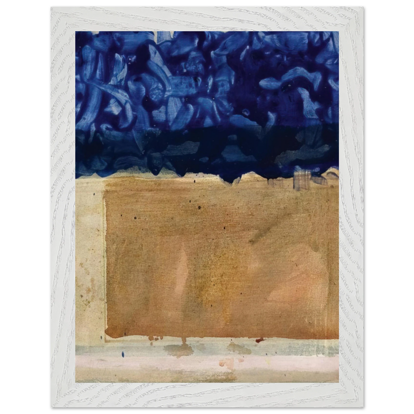 Helen Frankenthaler - Shoreline - 1952 Wall art - 50x50 cm / 20x20 inches - Fine Art Poster - -