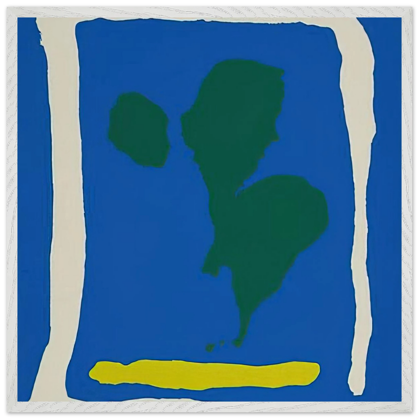Helen Frankenthaler - Air Frame - 1965 Wall art - 20x50 cm / 8x20 inches - Fine Art Poster - -