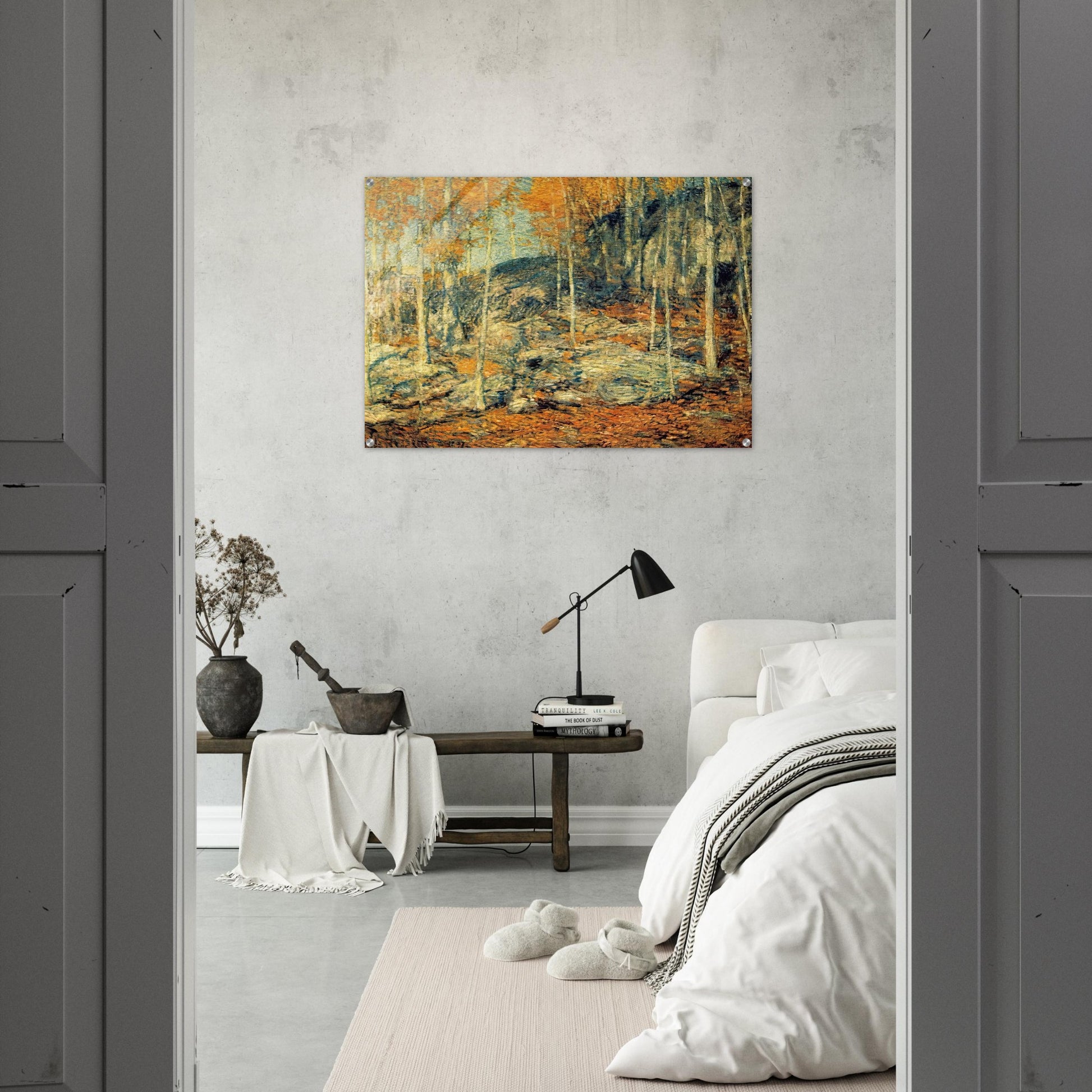 The Ledges - Childe Hassam Acrylic Print - 70x100 cm / 28x40″ inches