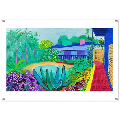 David Hockney - David Hockney Acrylic Print - 70x100 cm / 28x40″ inches | David Hockney Wall Art | David Hockney Prints