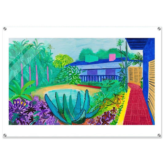 David Hockney - David Hockney Acrylic Print - 70x100 cm / 28x40″ inches | David Hockney Wall Art | David Hockney Prints