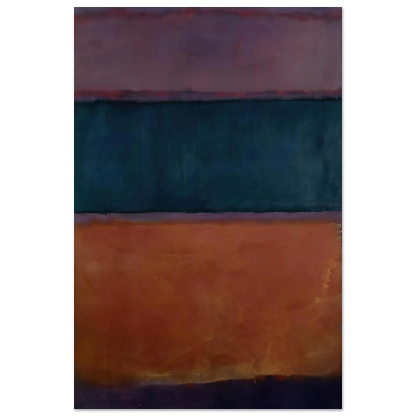 Helen Frankenthaler - Untitled - 1963 Wall art - 40x50 cm / 16x20 inches - Fine Art Poster - -