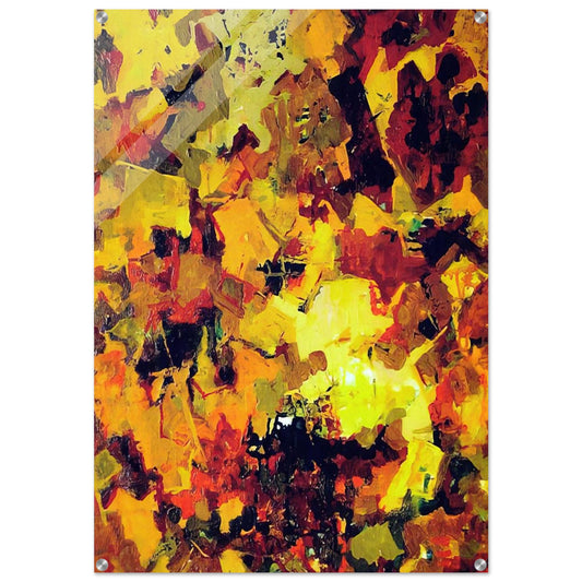 LANDSCAPE WITH SKY 1951 - Audrey Flack Acrylic Print - 70x100 cm / 28x40″ inches