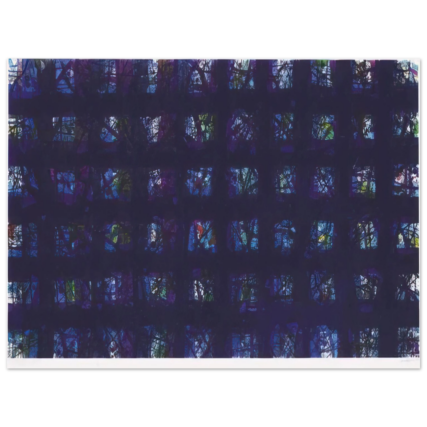 Sam Francis - La Notte Fine Art Poster - Default Title