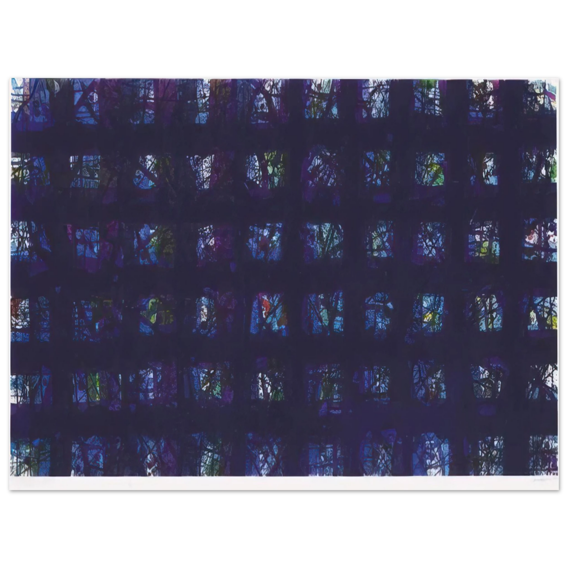 Sam Francis - La Notte Fine Art Poster - Default Title