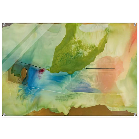 Hint from Bassano, 1973- - Helen Frankenthaler Acrylic Print - 70x100 cm / 28x40″ inches | Helen Frankenthaler Wall Art | Helen Frankenthaler Prints