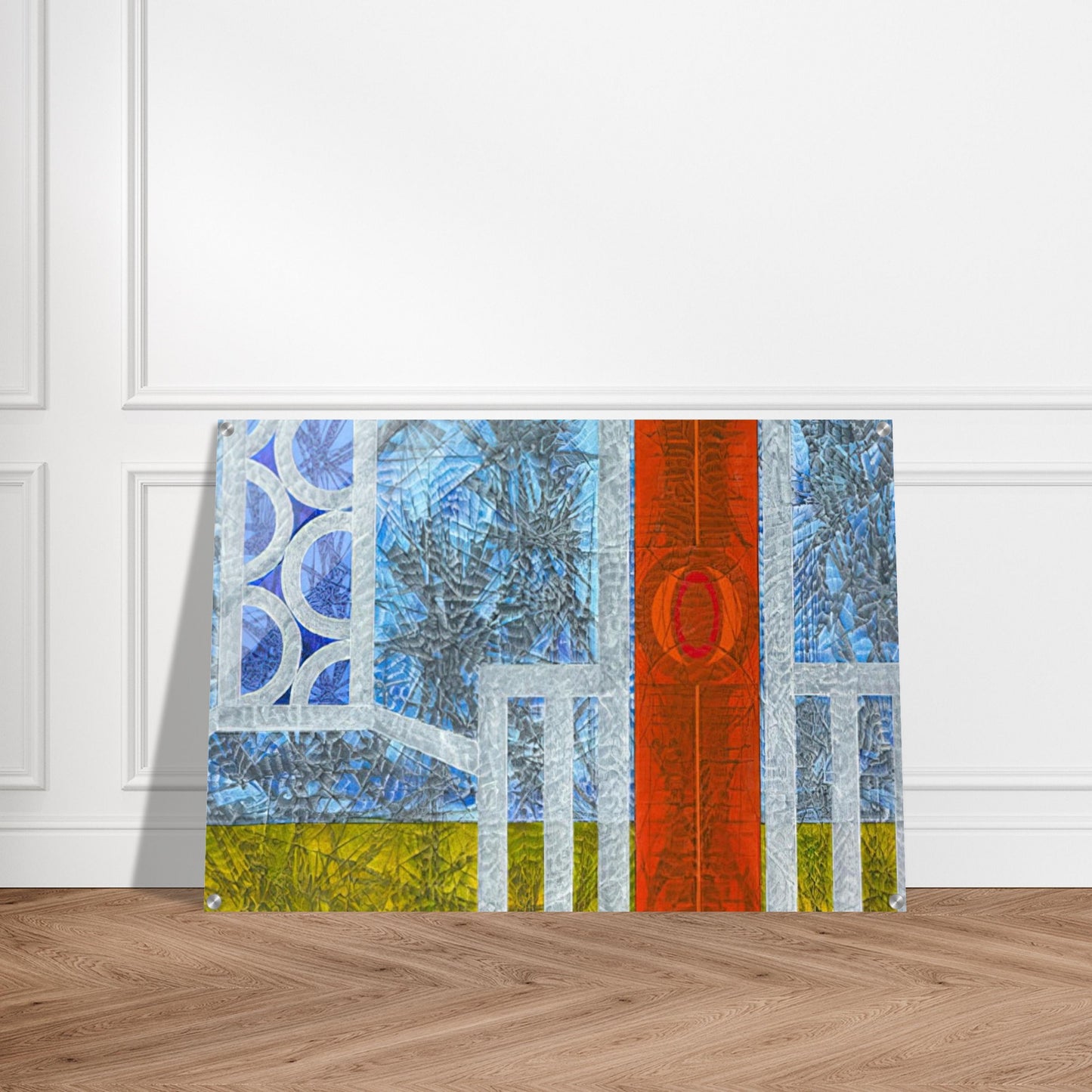 Epilogue - 1974 - Jimmy Ernst Acrylic Print - 70x100 cm / 28x40″ inches | Jimmy Ernst Wall Art | Jimmy Ernst Prints