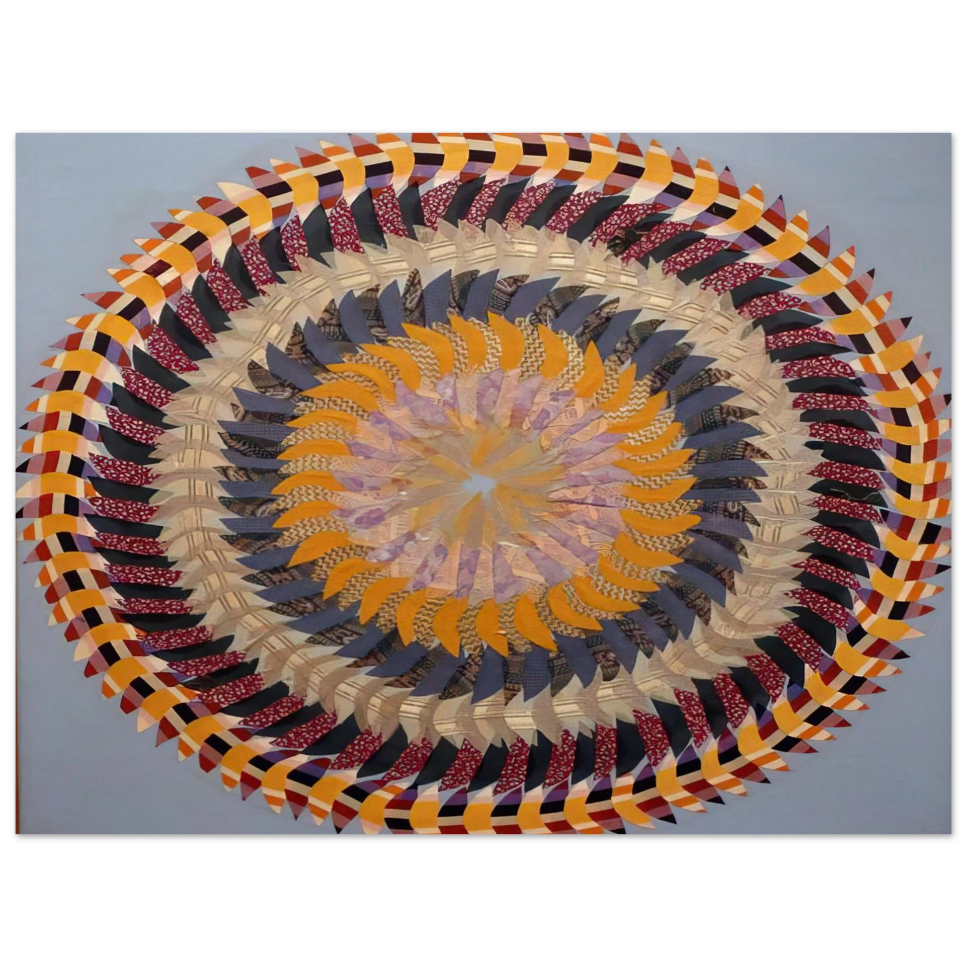 Miriam Schapiro - Golden Pinwheel - 1979 Fine Art Poster - Default Title
