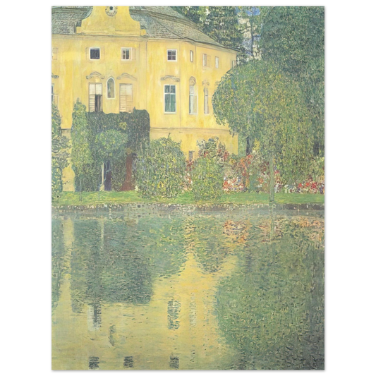 Gustav Klimt - SCHLOSS KAMMER ON THE ATTERSEE IV Fine Art Poster - Default Title