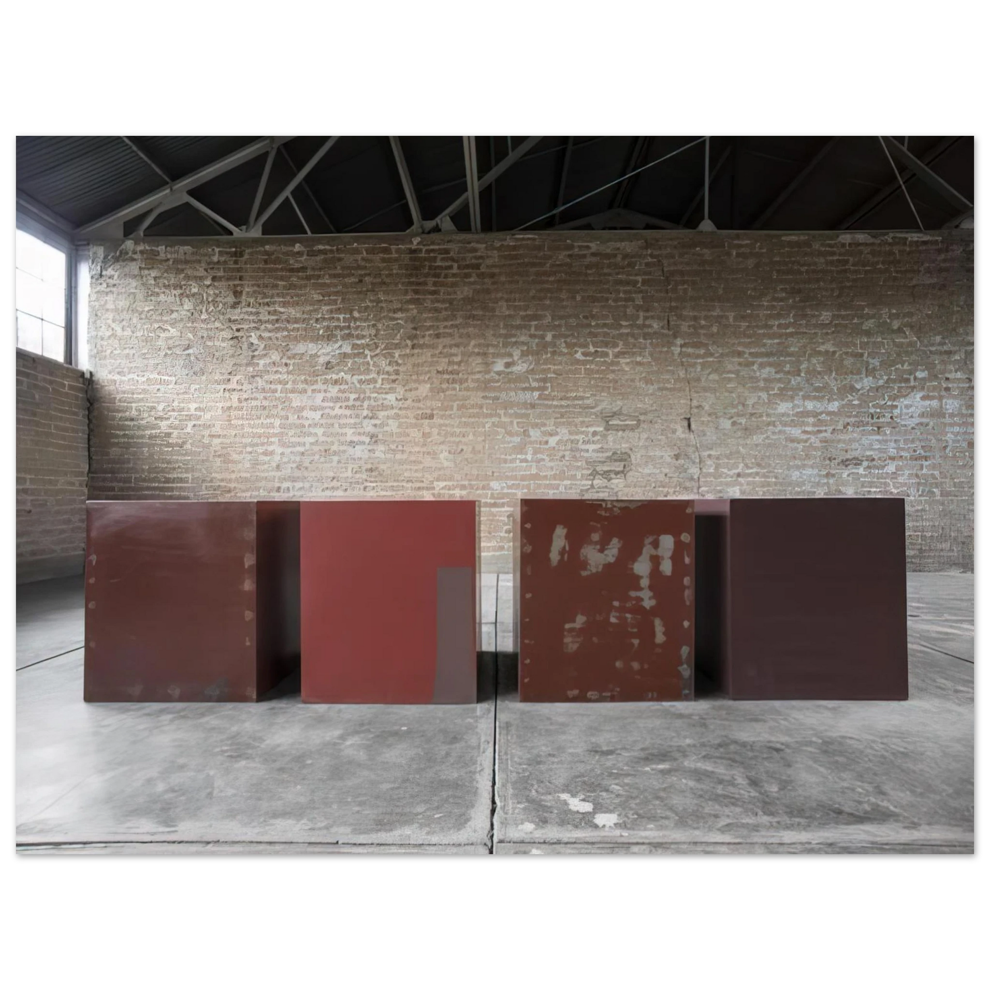 Donald Judd - Untitled Repair Tests - 1966 Fine Art Poster - Default Title