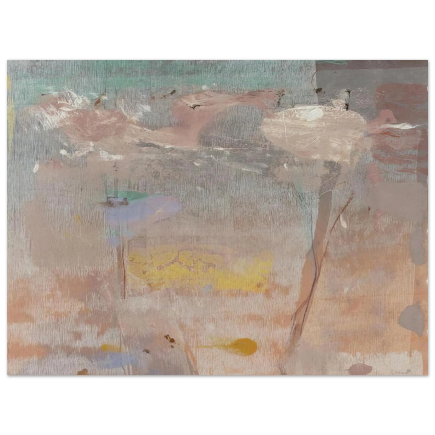 Helen Frankenthaler - Monotype I - 1981 Wall art - A1 (59.4 x 84.1  cm) - Fine Art Poster - -