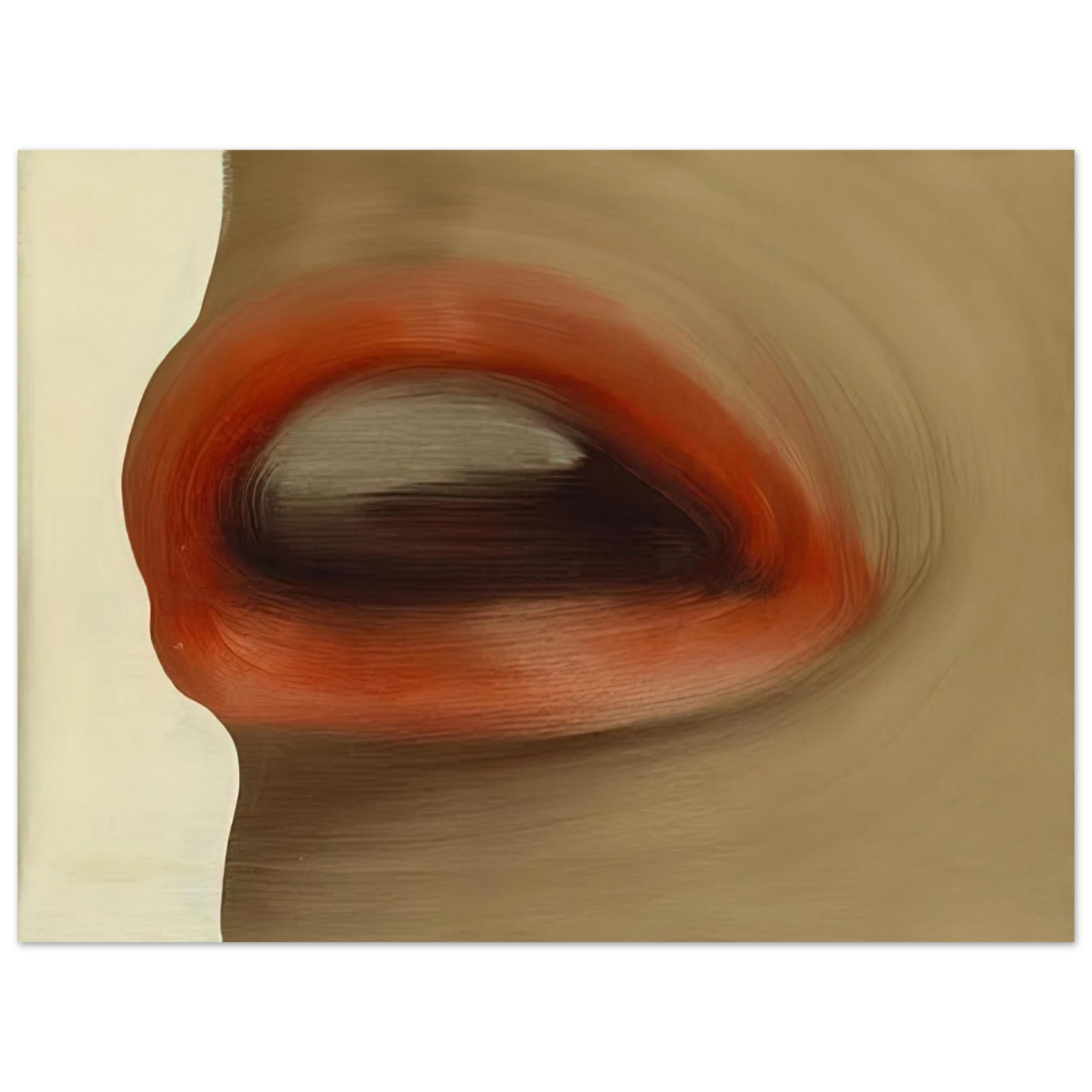 Gerhard Richter - MUND MOUTH BRIGITTE BARDOT S LIPS 1963 Fine Art Poster - Default Title