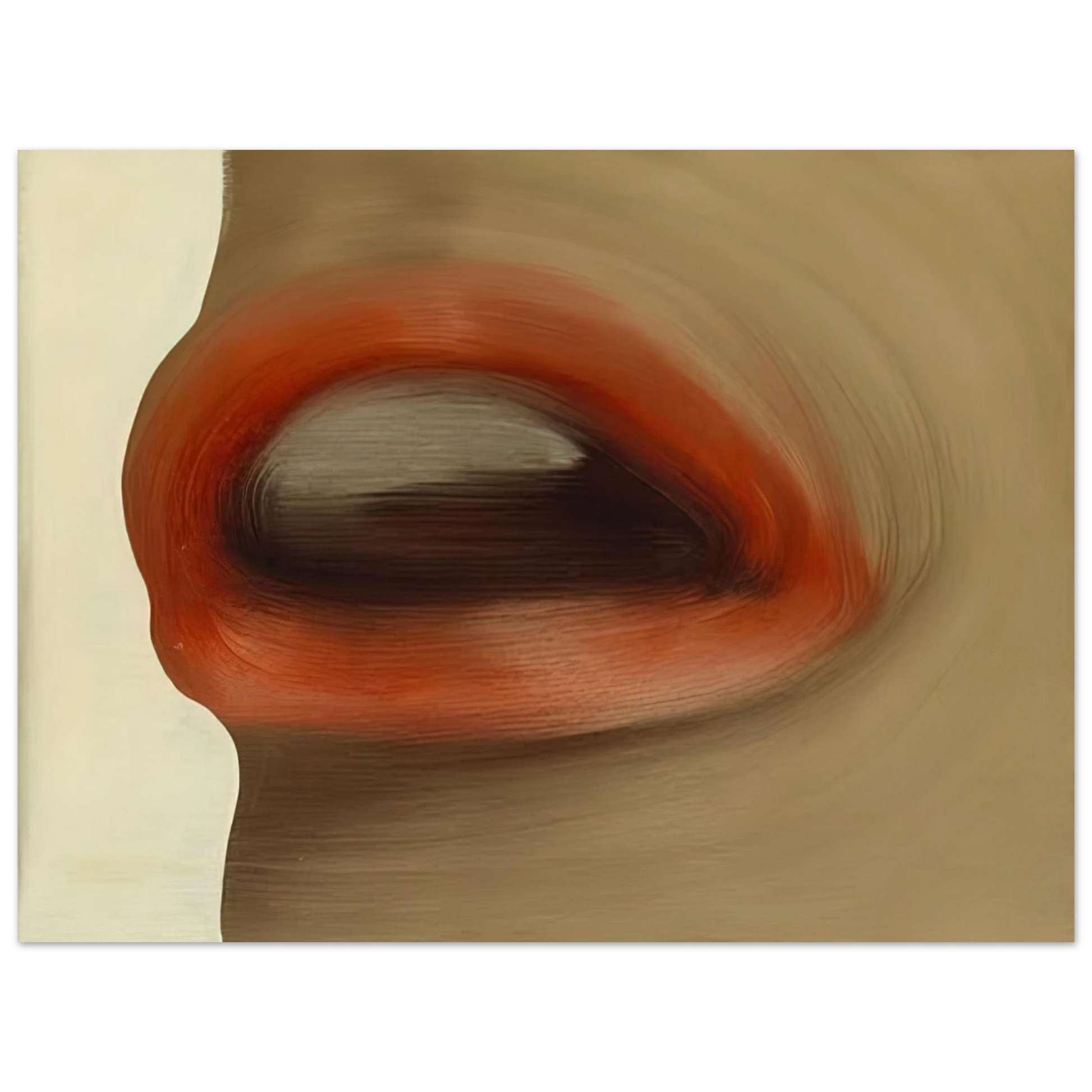 Gerhard Richter - MUND MOUTH BRIGITTE BARDOT S LIPS 1963 Fine Art Poster - Default Title