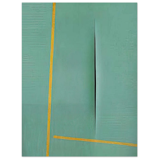 Lucio Fontana - Concept Spatiale - 1964 Fine Art Poster - Default Title