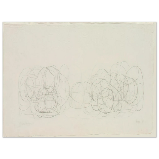John Cage - 7R15 Where R=Ryoanji - 1983 Fine Art Poster - Default Title