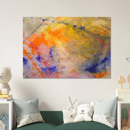 A Spring Thaw - Sam Gilliam Acrylic Print - 70x100 cm / 28x40″ inches | Sam Gilliam Wall Art | Sam Gilliam Prints