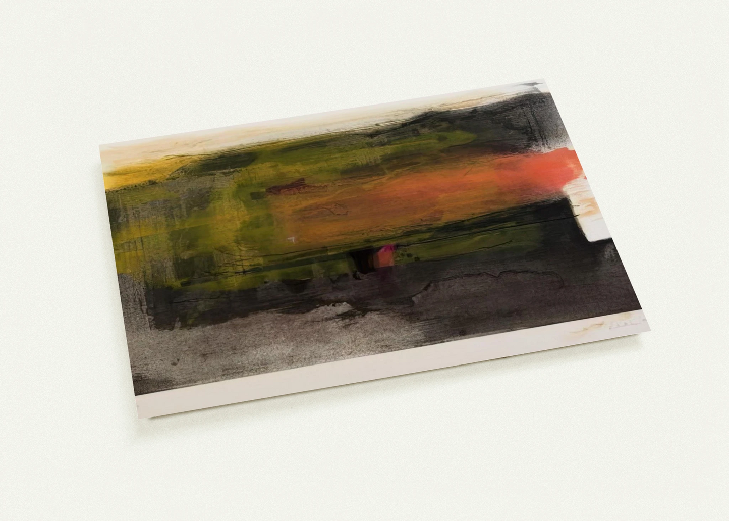 Deep Sun - 1983 By Helen Frankenthaler Pack of 10 Post Cards | Helen Frankenthaler Post Cards | A6 (10.5 x 14.8 cm) - 4.1 x 5.8 inches