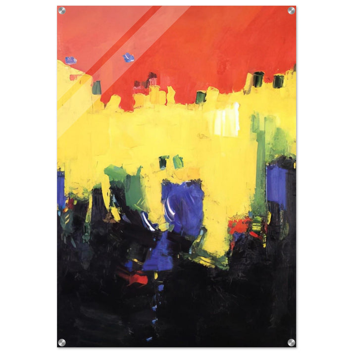 Above Deep Waters - Hans Hofmann Acrylic Print - 70x100 cm / 28x40″ inches