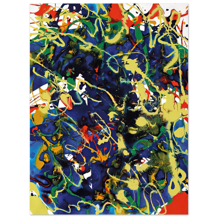 Sam Francis - Untitled  SFP94-63  SFF 1737   75x100 cm / 30x40inches Fine Art Poster