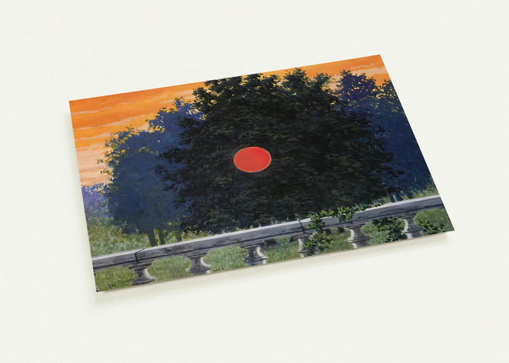 BANQUET 1955 By Rene Magritte Pack of 10 Post Cards | Rene Magritte Post Cards | A6 (10.5 x 14.8 cm) - 4.1 x 5.8 inches