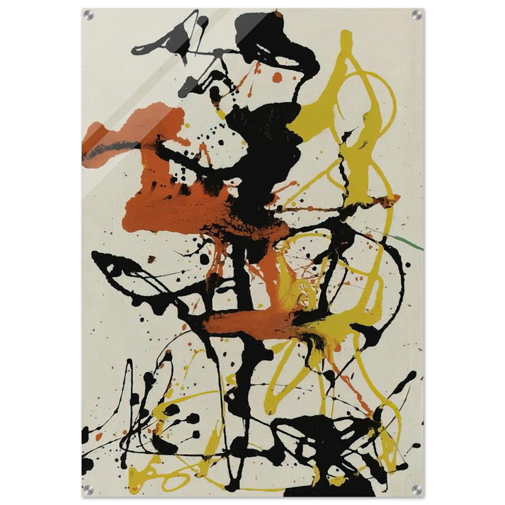 NUMBER 26 1949 - Jackson Pollock Acrylic Print - 70x100 cm / 28x40″ inches | Jackson Pollock Wall Art | Jackson Pollock Prints