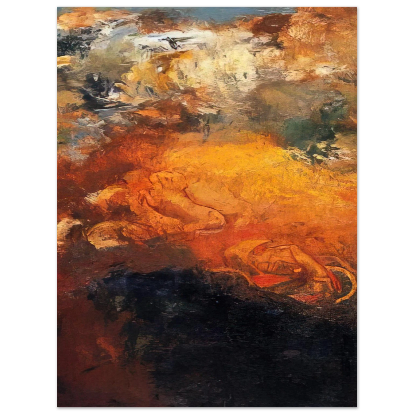Odilon Redon - APOLLO S CHARIOT Fine Art Poster - Default Title