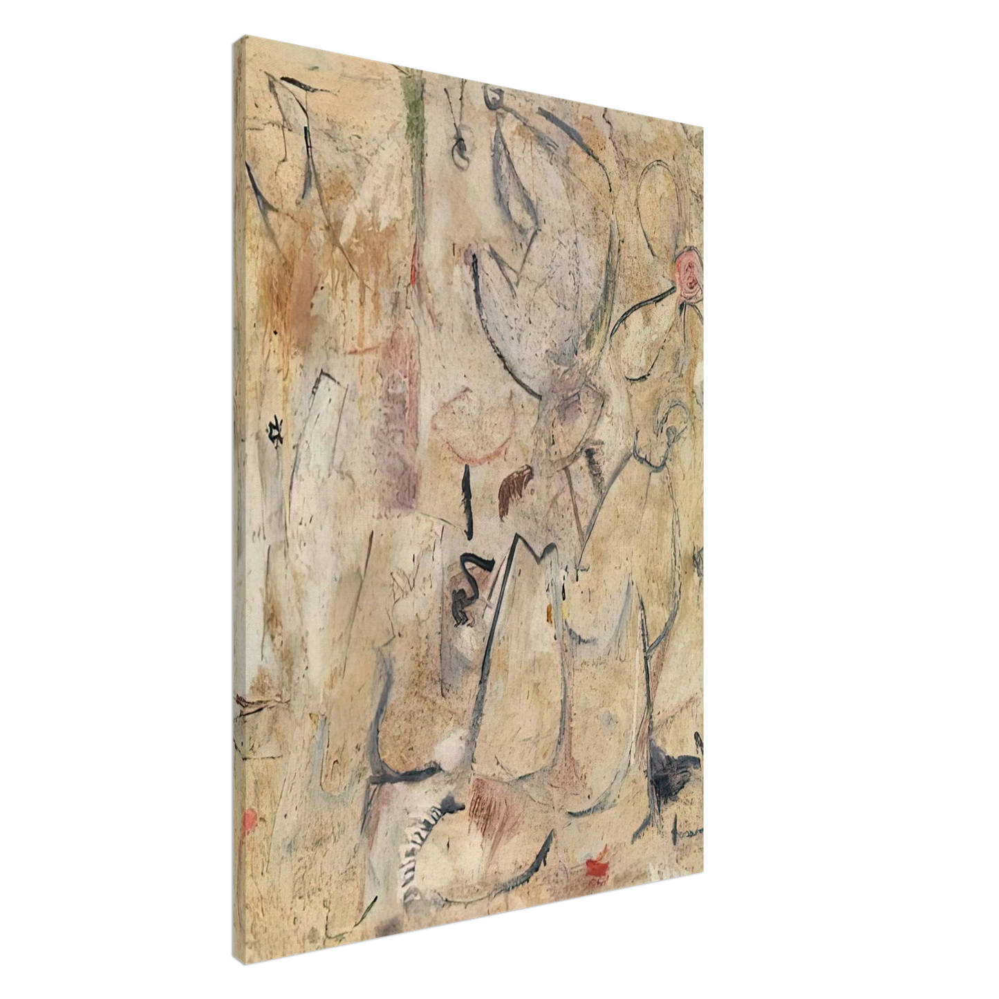Helen Frankenthaler - Beach, 1950- Wall Art - 60x80 cm / 24x32 inches - Fine Art Poster - -