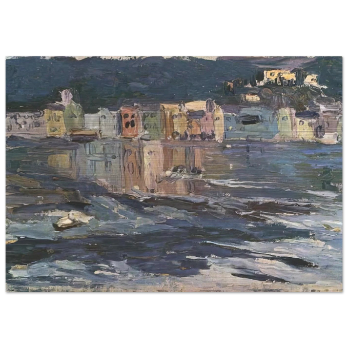 SANTA MARGUERITE 1906 - Wassily Kandinsky Brushed Aluminum Print - 70x100 cm / 28x40 inches | Wassily Kandinsky Aluminum Print | Wassily Kandinsky Prints