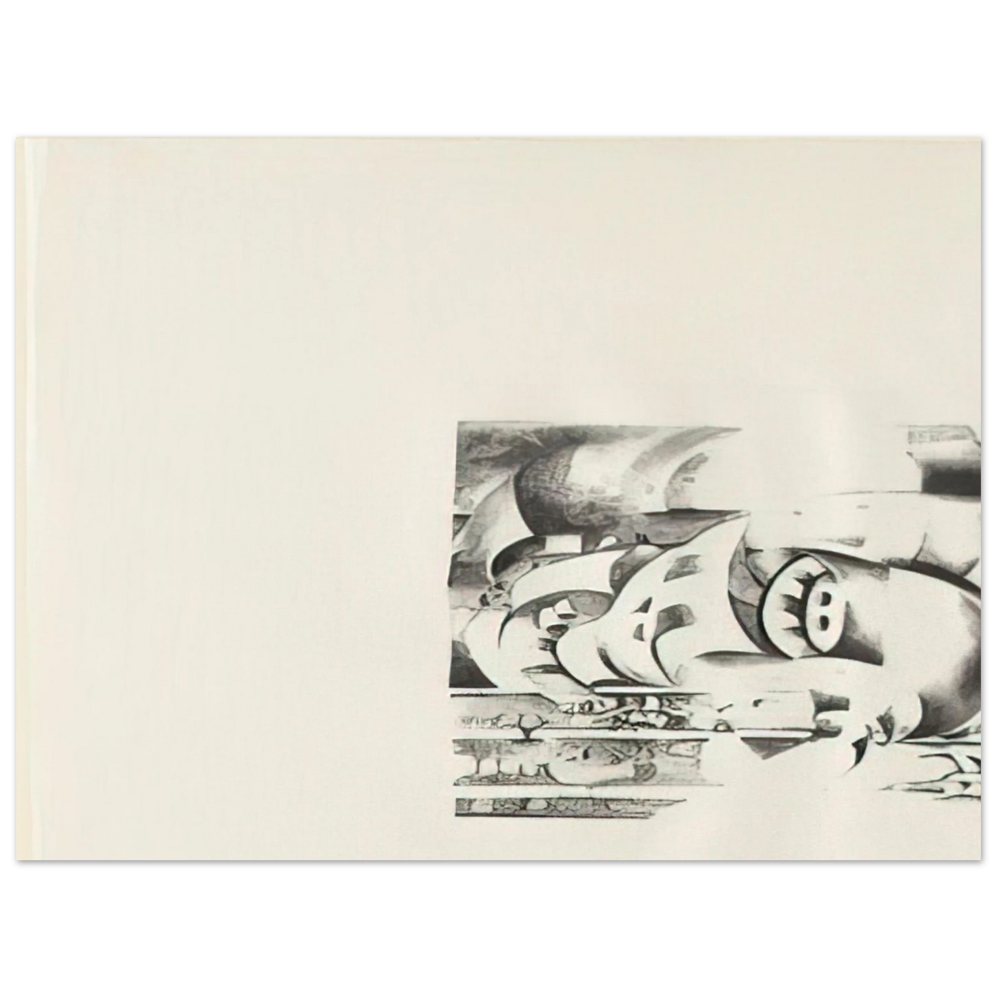 Lee Bontecou - ELEVENTH STONE 1970 Fine Art Poster - Default Title