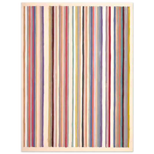 Gene Davis - Circus - 1979 Fine Art Poster - Default Title