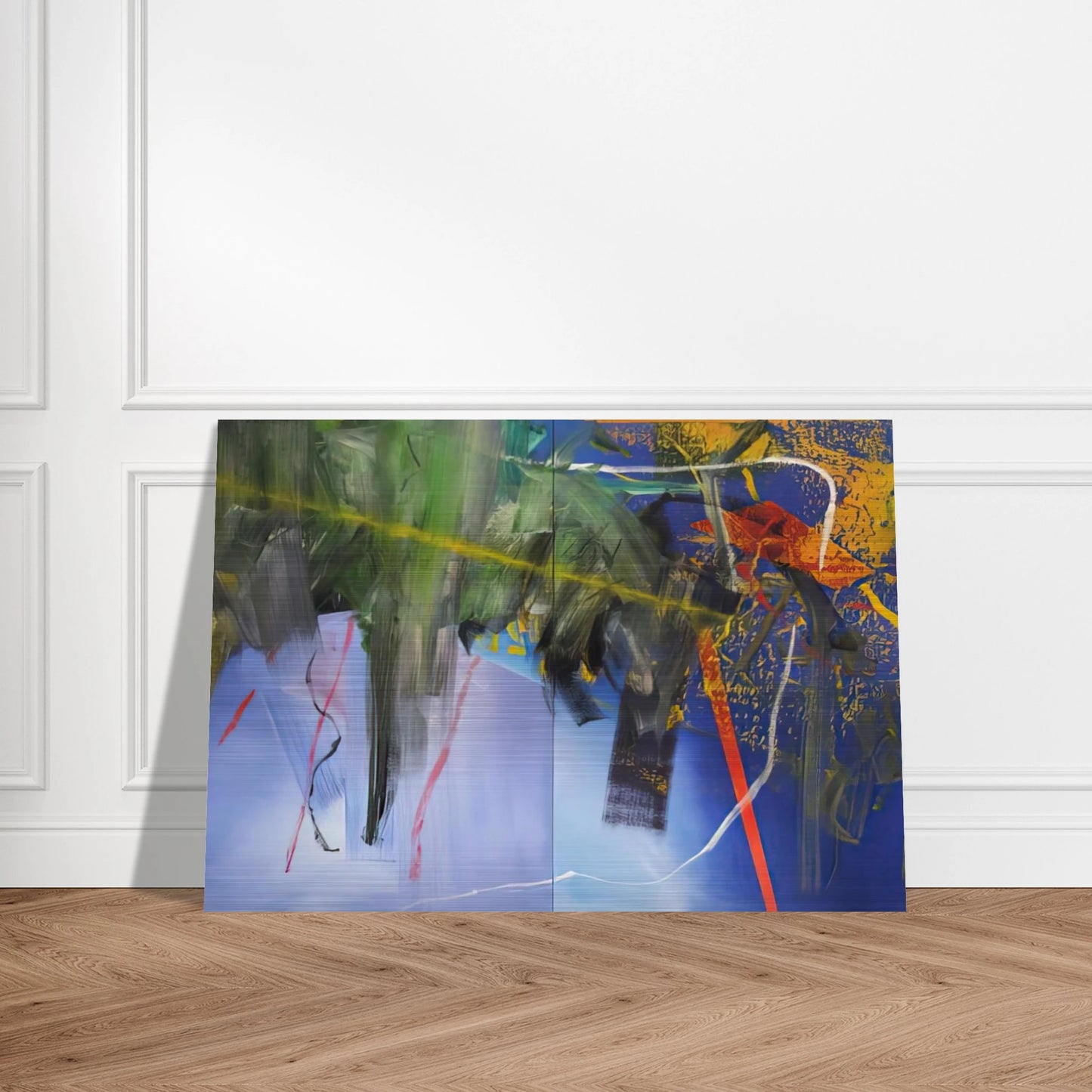 CLOUDS 1982 - Gerhard Richter Brushed Aluminum Print - 70x100 cm / 28x40 inches | Gerhard Richter Aluminum Print | Gerhard Richter Prints